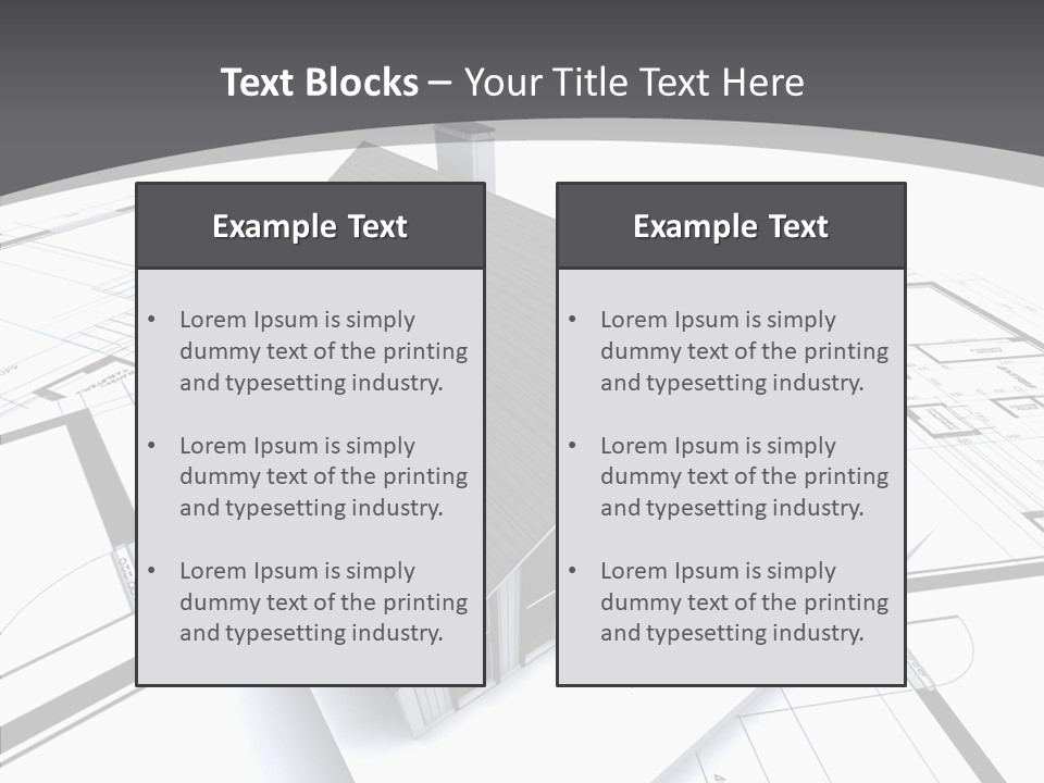 Idea Architecture Reconstruction PowerPoint Template