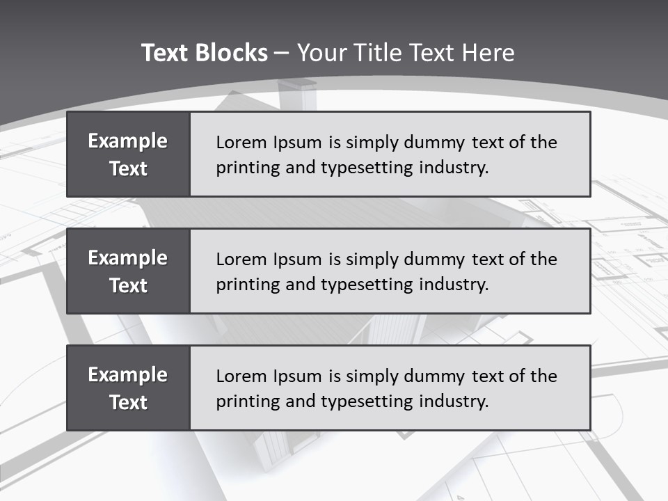Idea Architecture Reconstruction PowerPoint Template