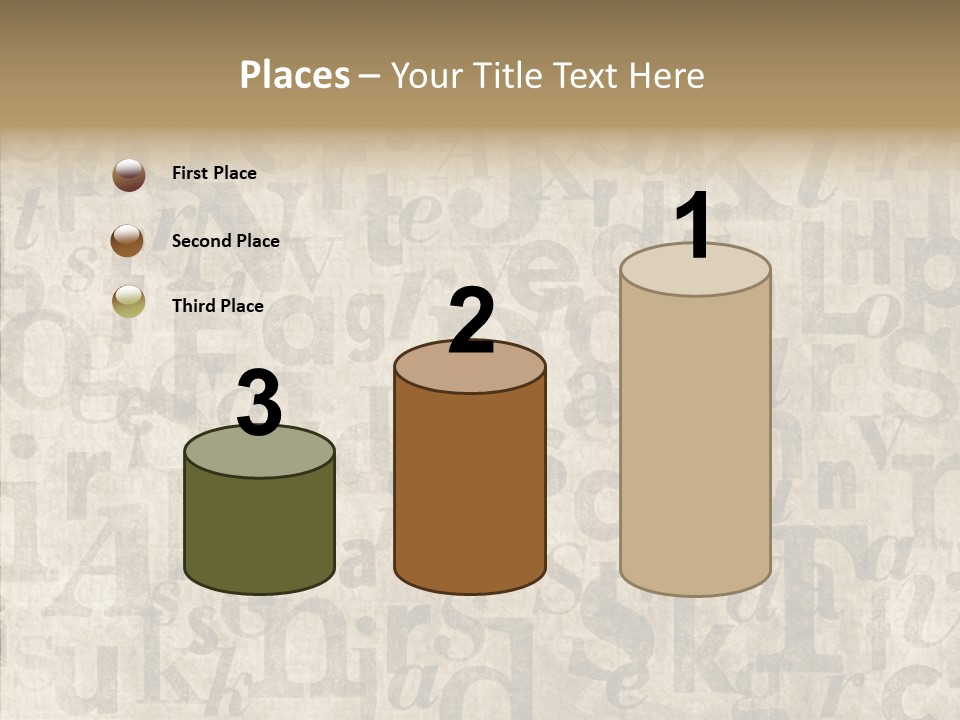 Grainy Sepia Background PowerPoint Template