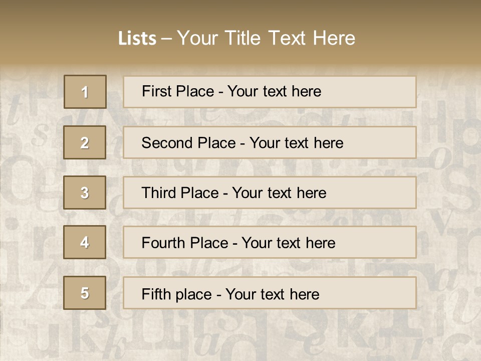 Grainy Sepia Background PowerPoint Template