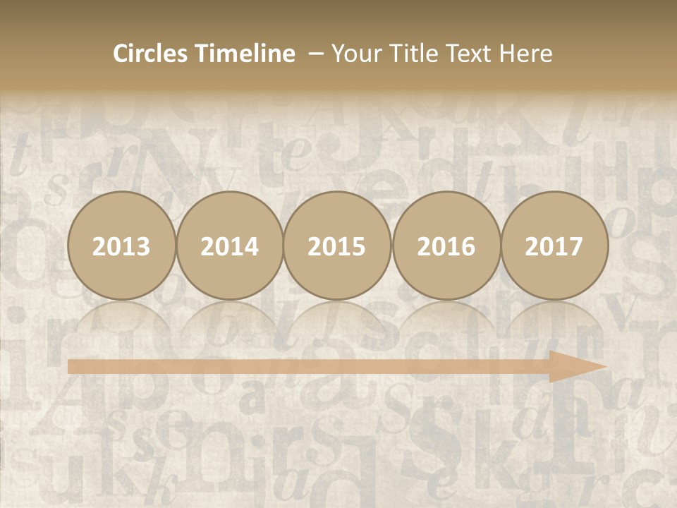 Grainy Sepia Background PowerPoint Template