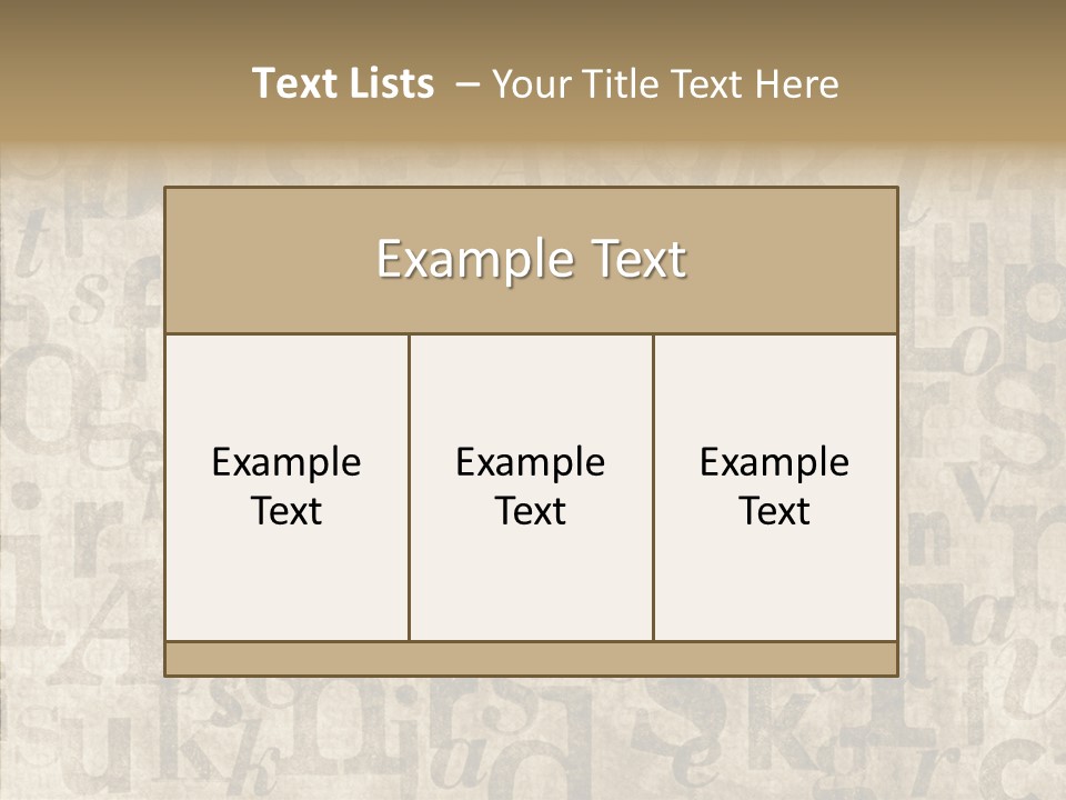 Grainy Sepia Background PowerPoint Template