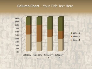 Grainy Sepia Background PowerPoint Template