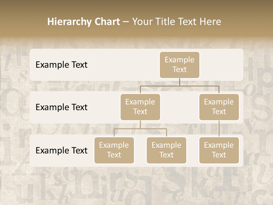 Grainy Sepia Background PowerPoint Template