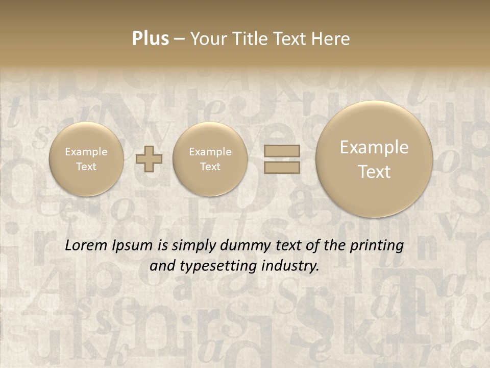 Grainy Sepia Background PowerPoint Template