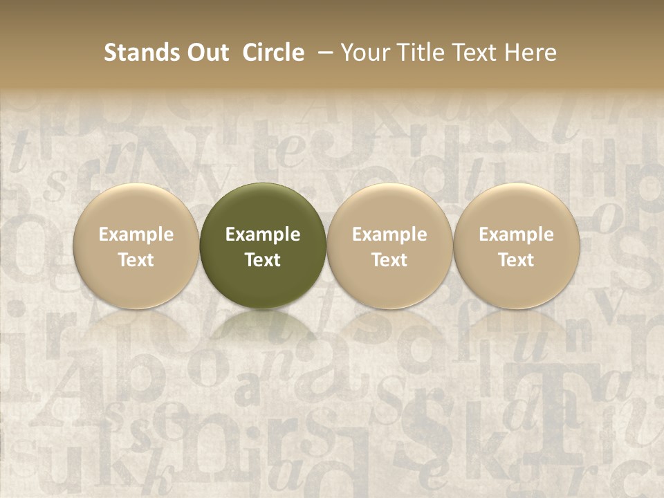 Grainy Sepia Background PowerPoint Template