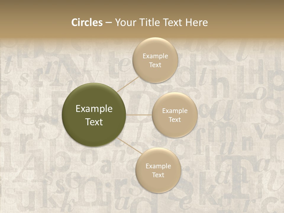 Grainy Sepia Background PowerPoint Template