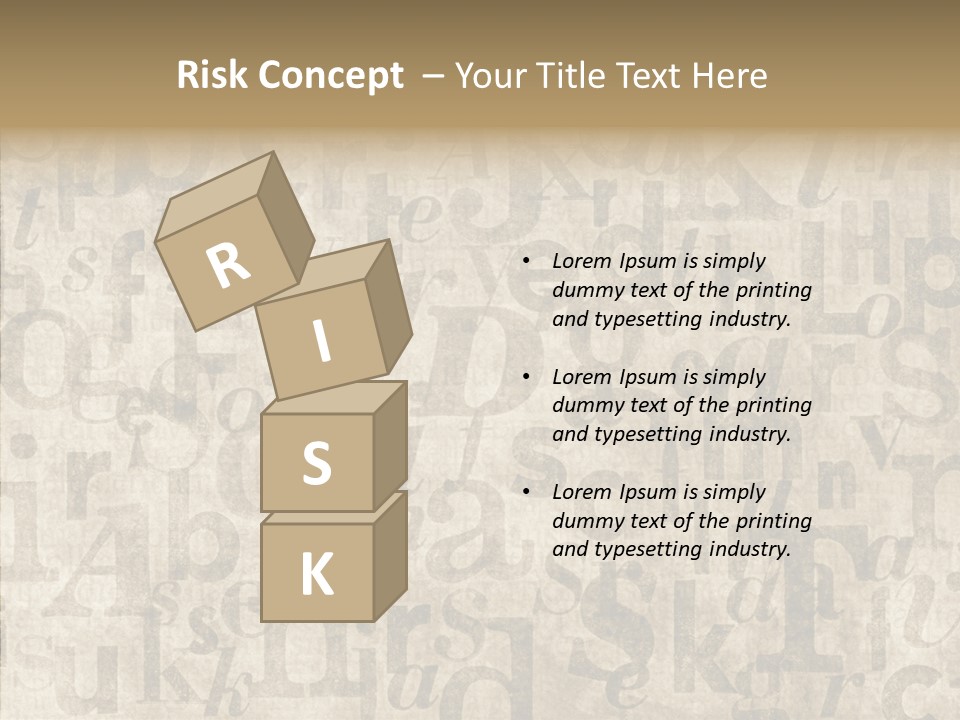 Grainy Sepia Background PowerPoint Template