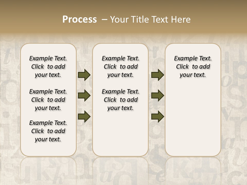 Grainy Sepia Background PowerPoint Template