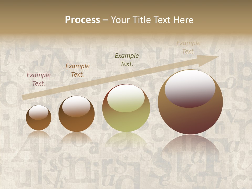 Grainy Sepia Background PowerPoint Template