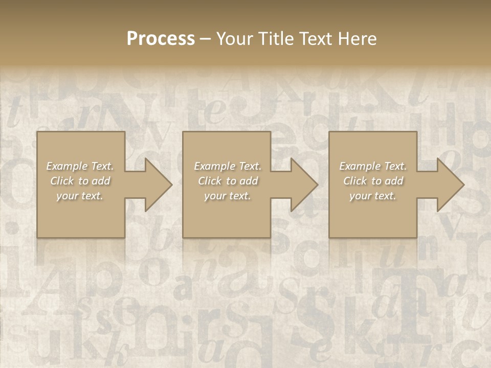Grainy Sepia Background PowerPoint Template