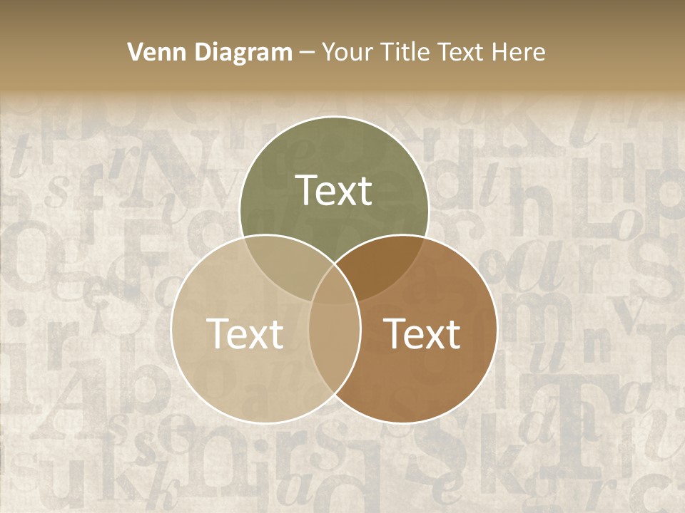 Grainy Sepia Background PowerPoint Template