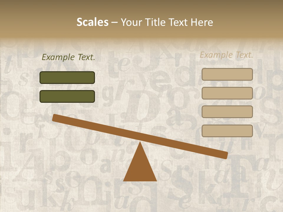 Grainy Sepia Background PowerPoint Template