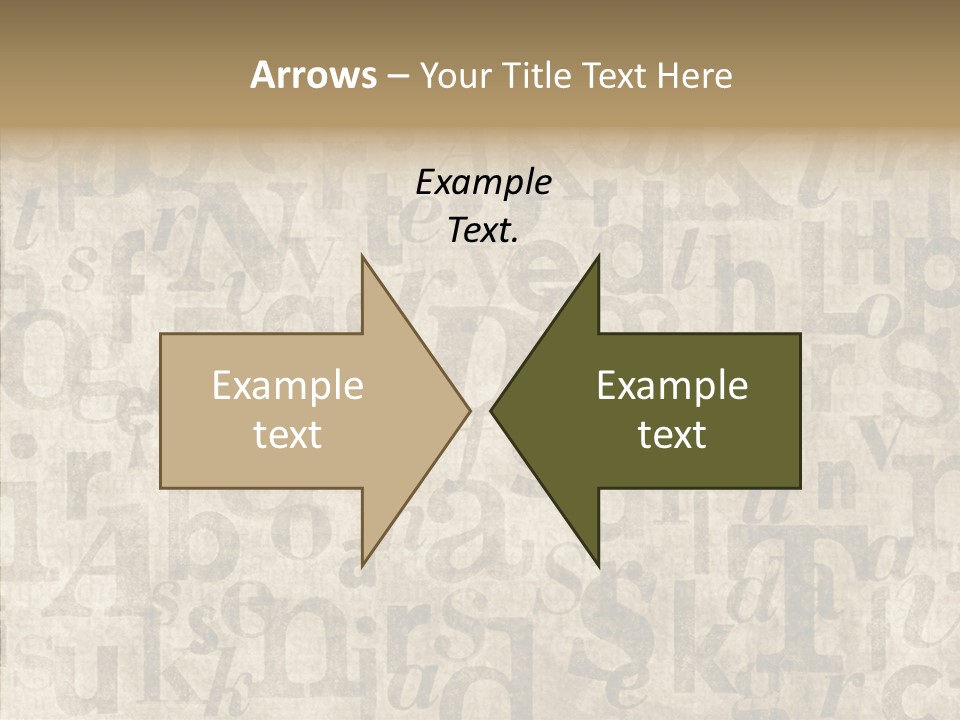 Grainy Sepia Background PowerPoint Template