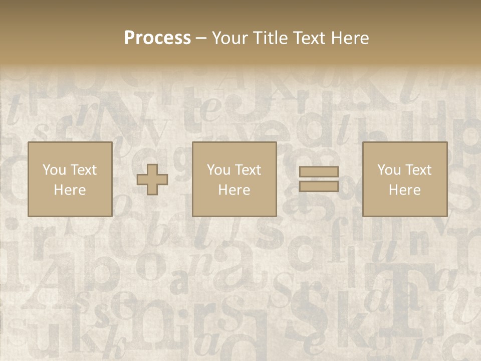 Grainy Sepia Background PowerPoint Template