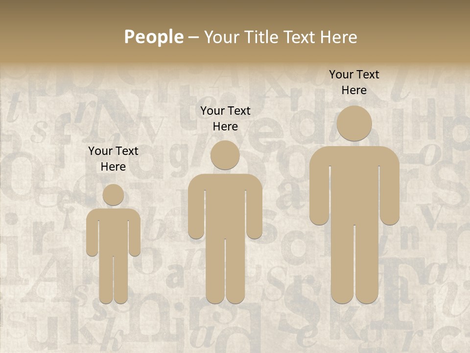 Grainy Sepia Background PowerPoint Template