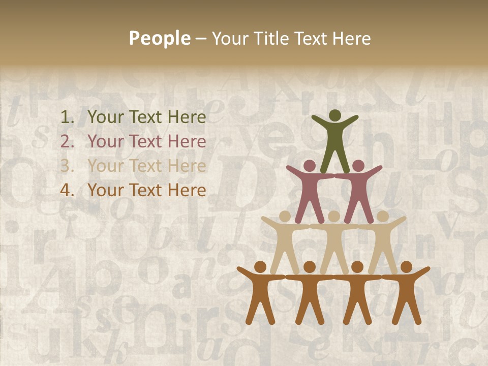 Grainy Sepia Background PowerPoint Template