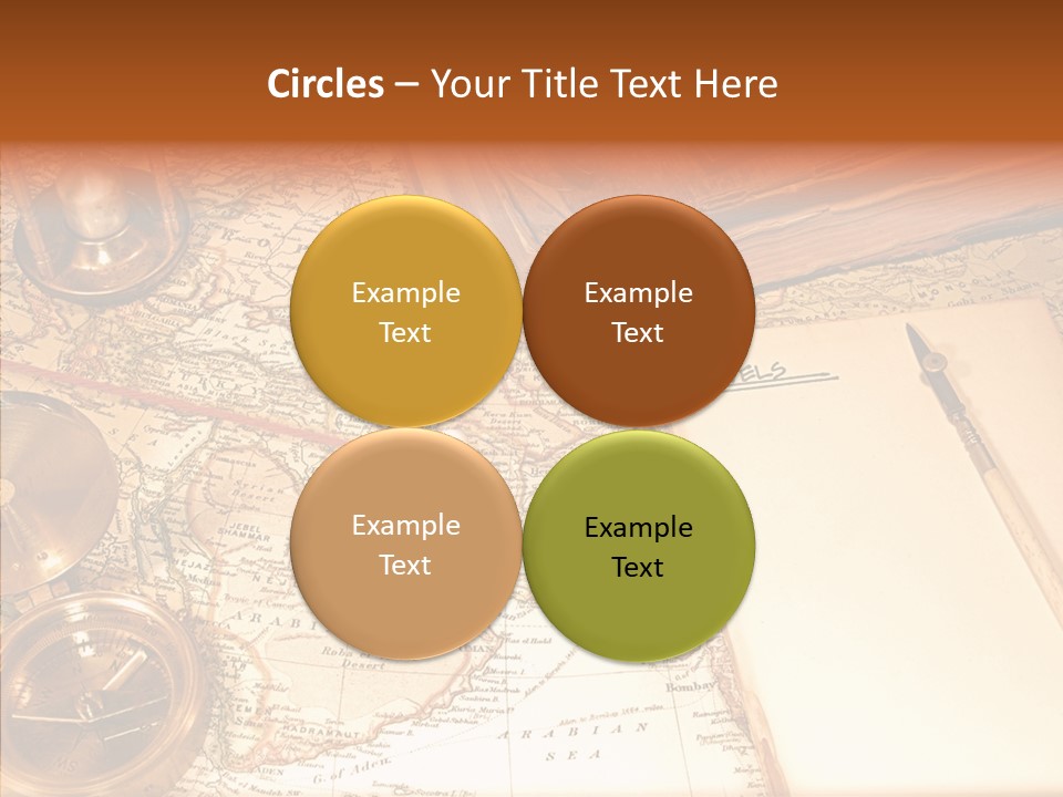 Atlas Hourglass Ruler PowerPoint Template