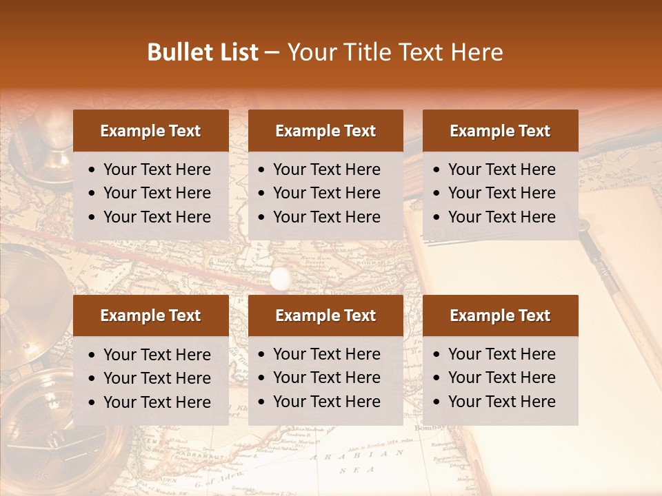 Atlas Hourglass Ruler PowerPoint Template