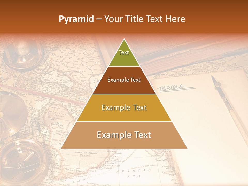 Atlas Hourglass Ruler PowerPoint Template