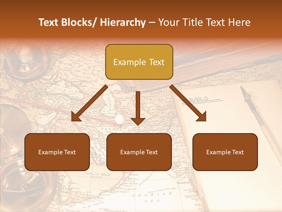 Atlas Hourglass Ruler PowerPoint Template