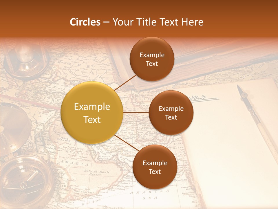 Atlas Hourglass Ruler PowerPoint Template