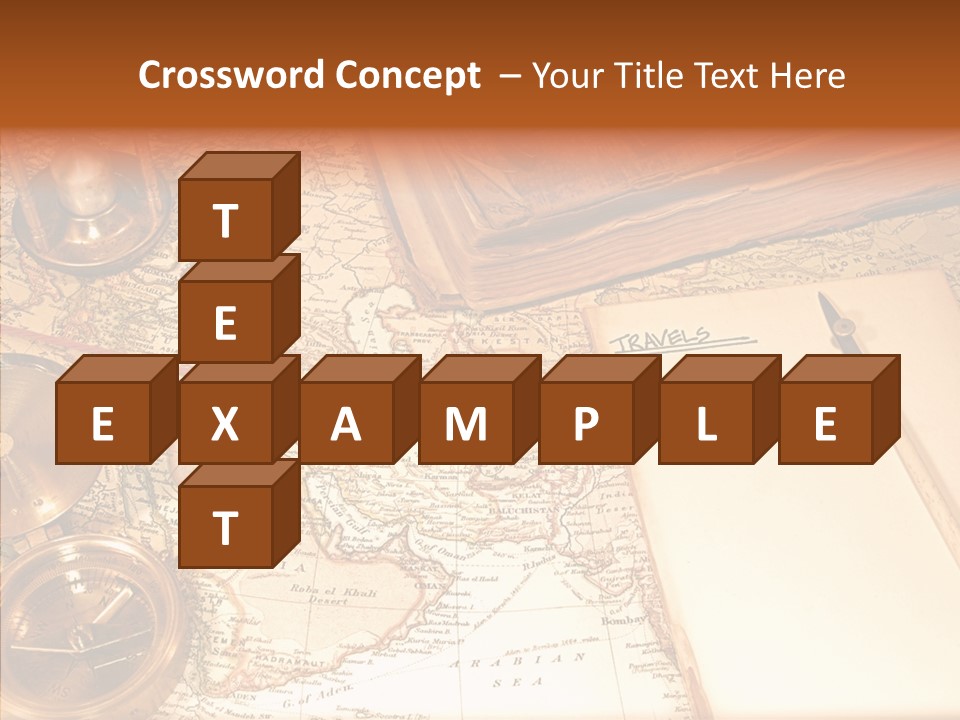Atlas Hourglass Ruler PowerPoint Template