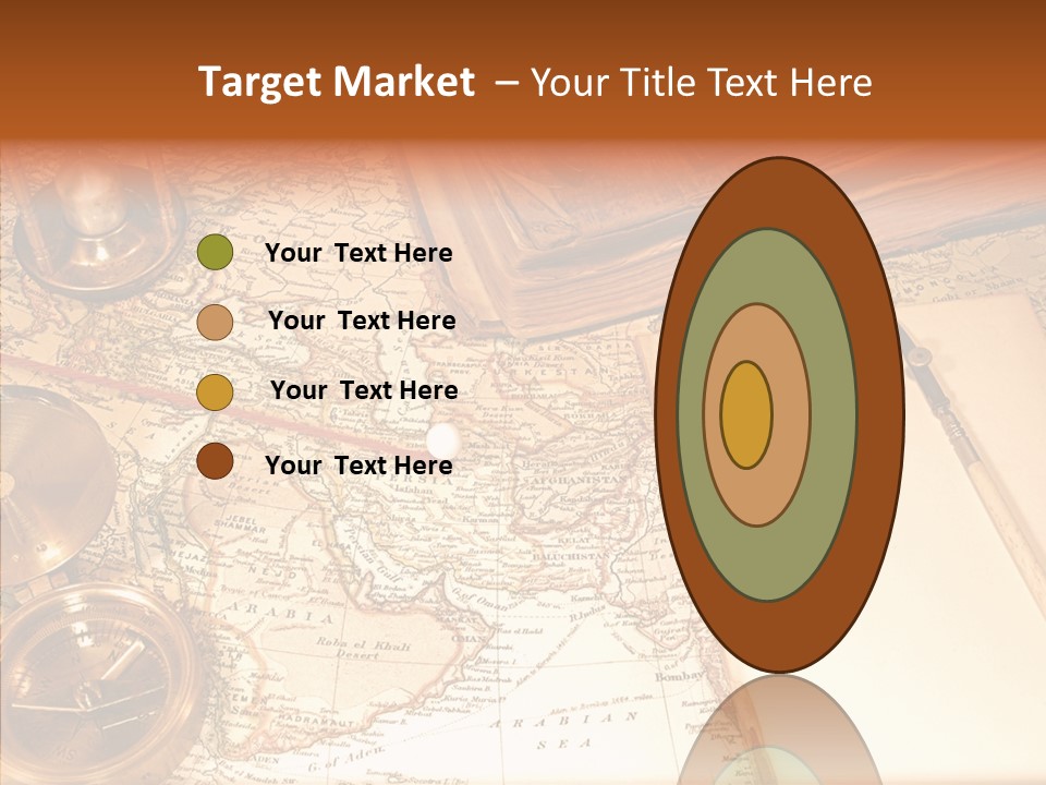 Atlas Hourglass Ruler PowerPoint Template