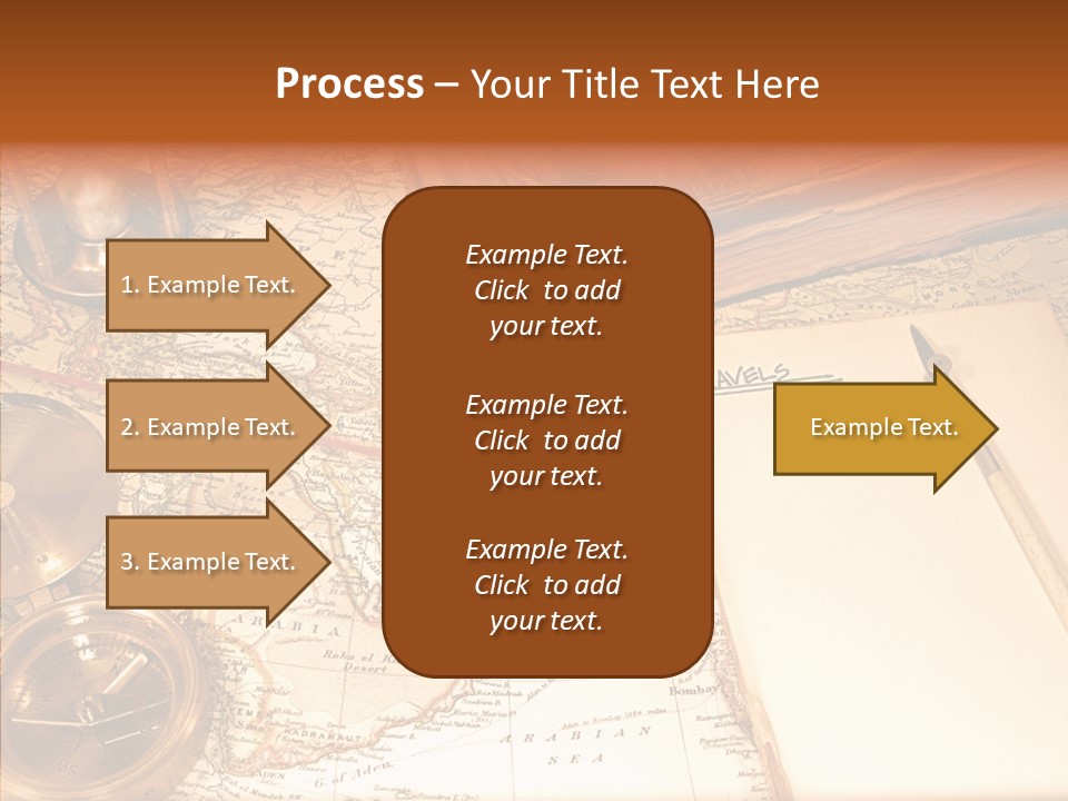 Atlas Hourglass Ruler PowerPoint Template