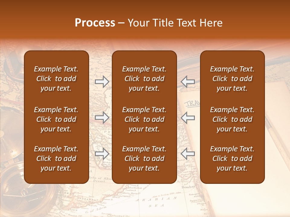 Atlas Hourglass Ruler PowerPoint Template