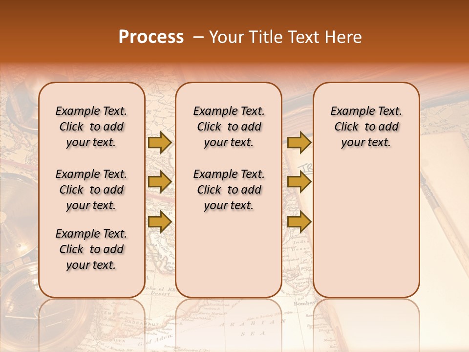 Atlas Hourglass Ruler PowerPoint Template
