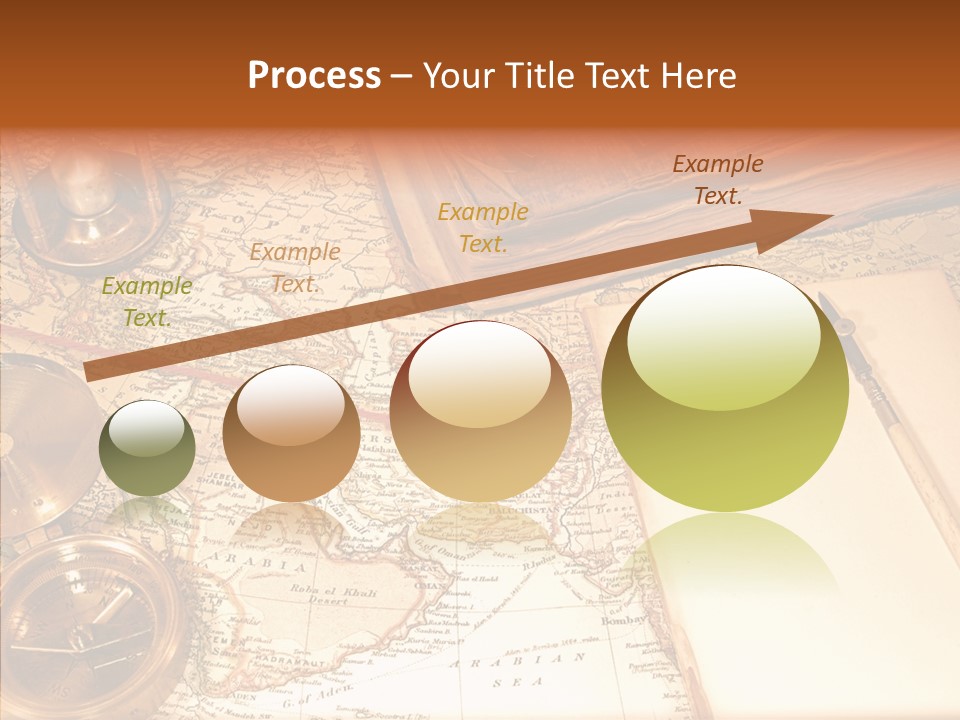 Atlas Hourglass Ruler PowerPoint Template