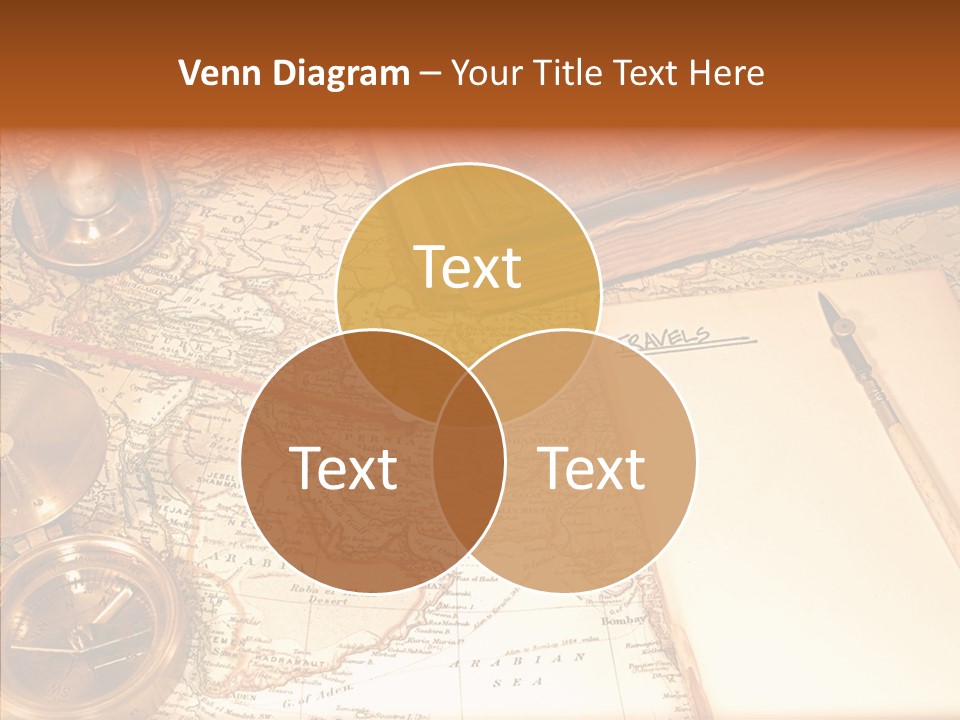 Atlas Hourglass Ruler PowerPoint Template