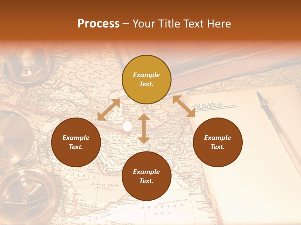 Atlas Hourglass Ruler PowerPoint Template