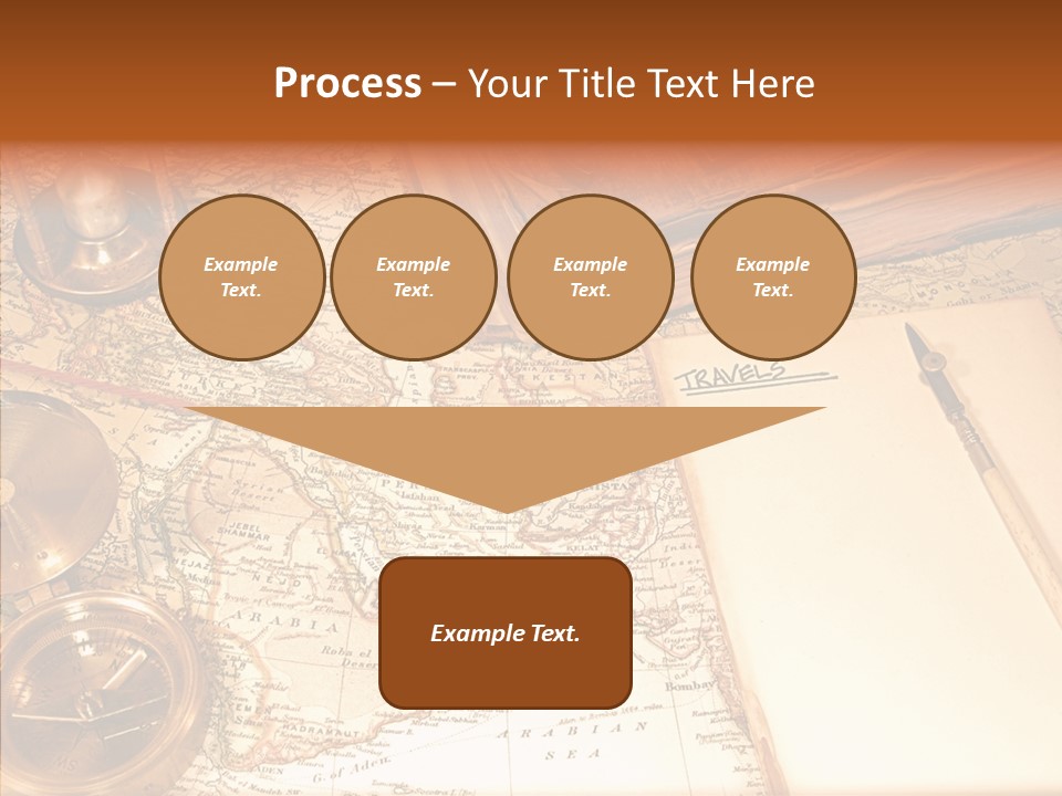 Atlas Hourglass Ruler PowerPoint Template