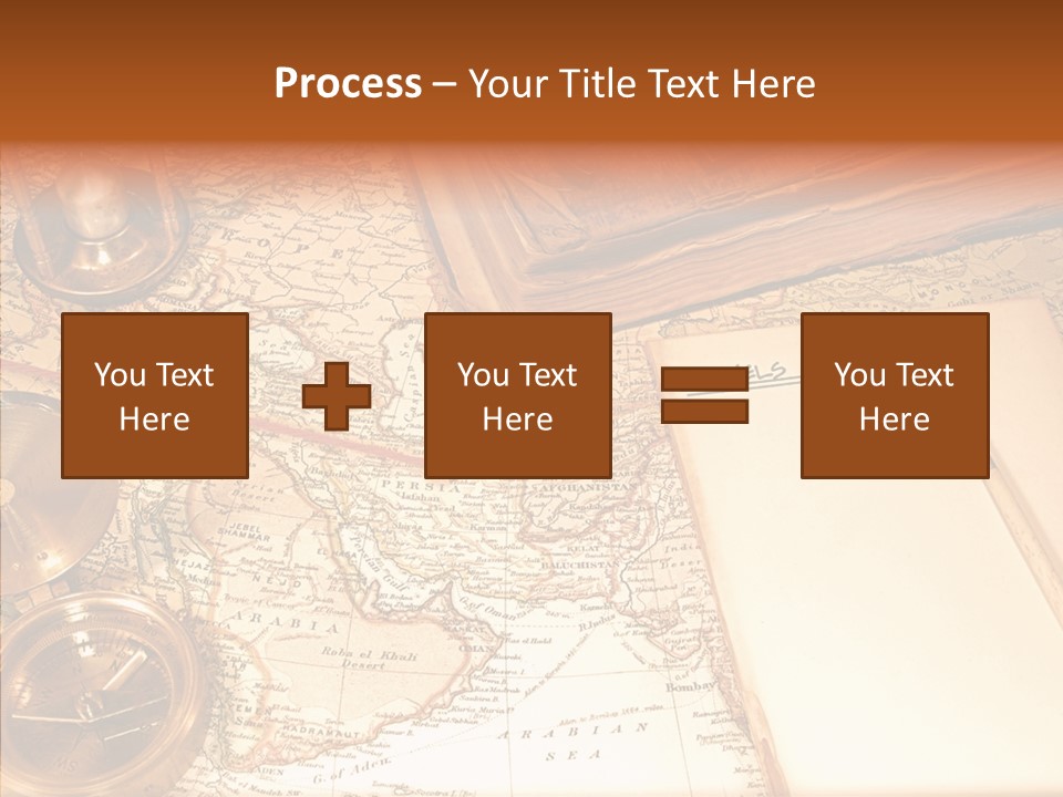 Atlas Hourglass Ruler PowerPoint Template