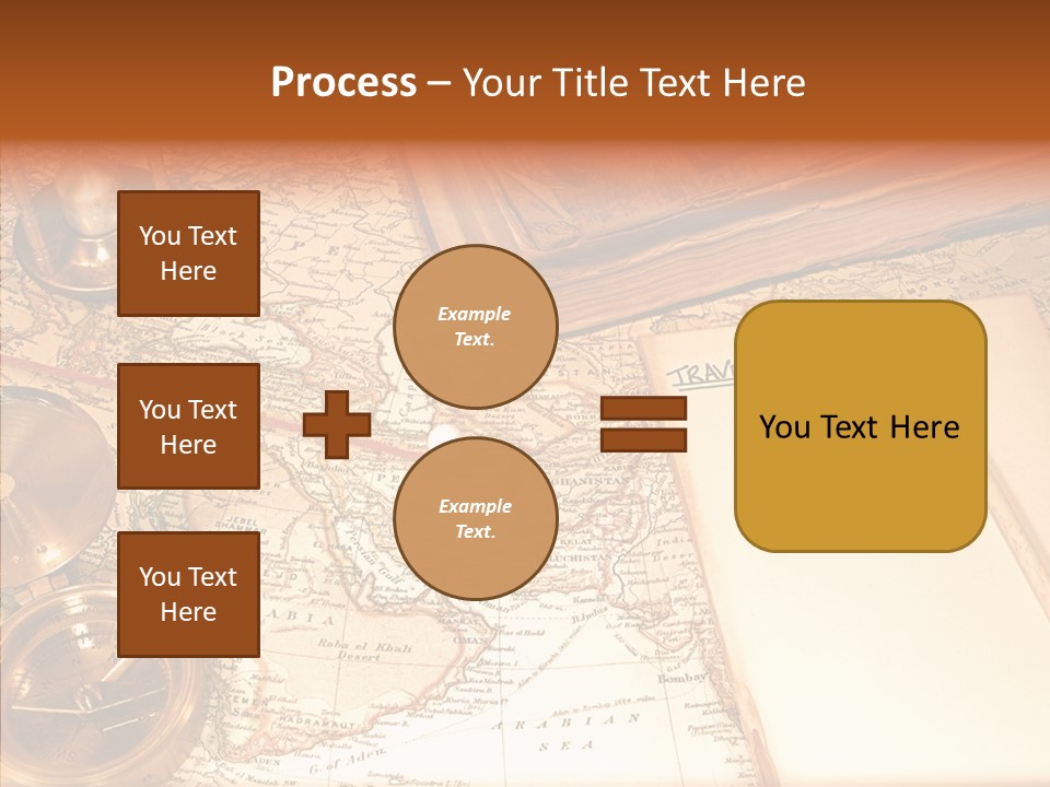 Atlas Hourglass Ruler PowerPoint Template