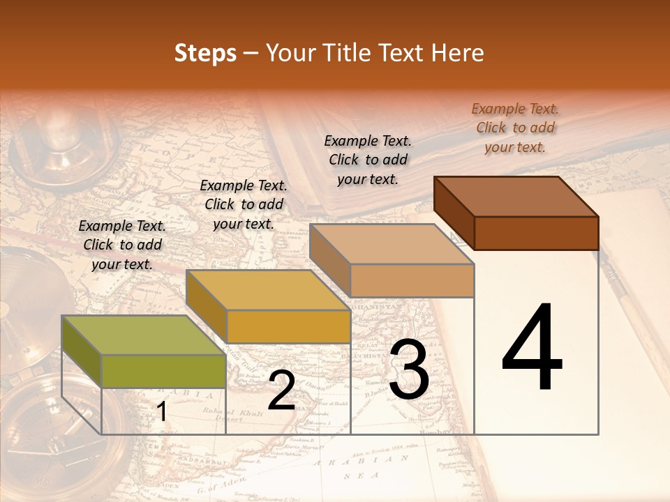 Atlas Hourglass Ruler PowerPoint Template