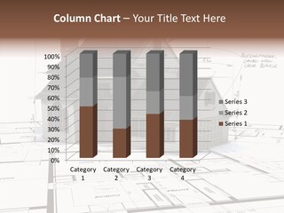 Roof Tiles Structure Plan PowerPoint Template