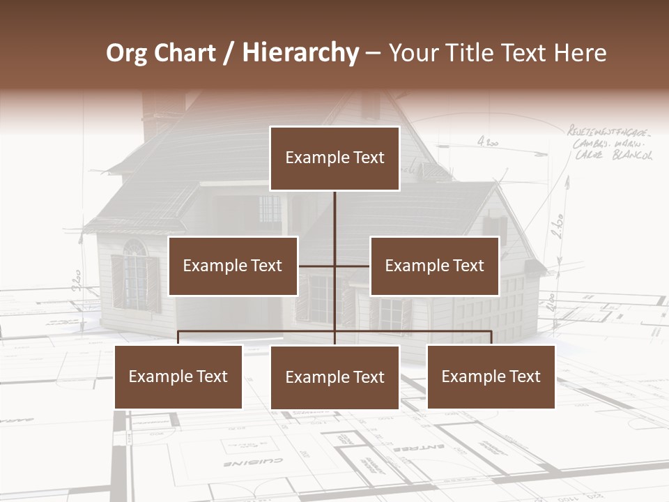 Roof Tiles Structure Plan PowerPoint Template