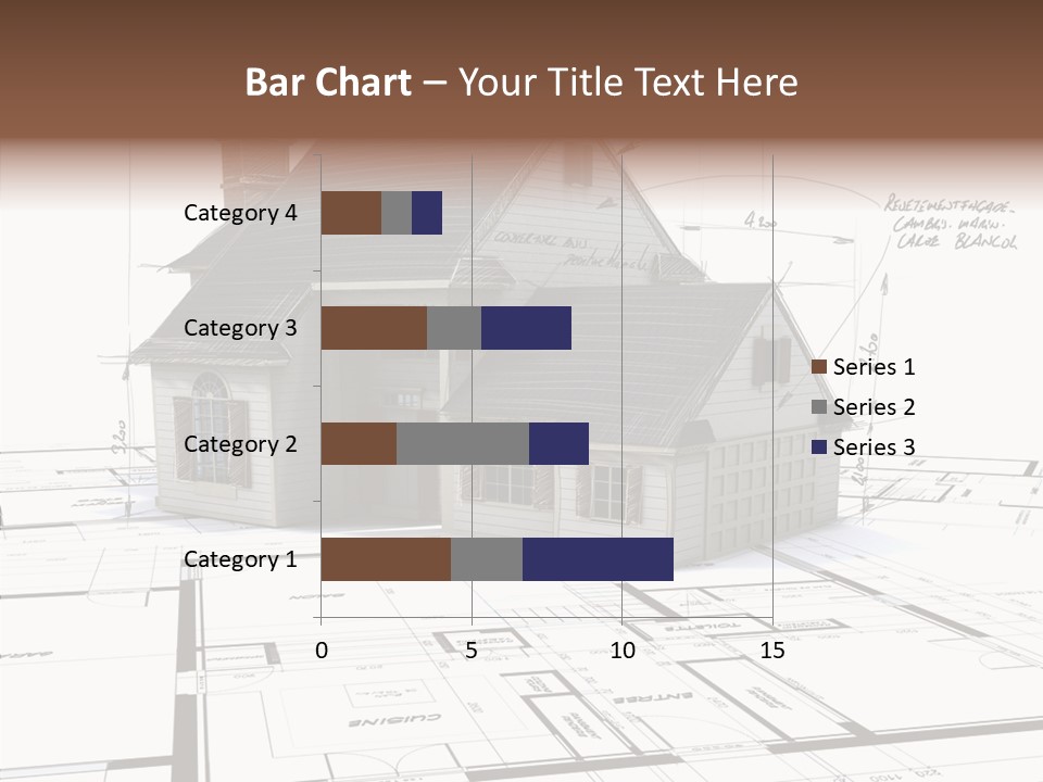 Roof Tiles Structure Plan PowerPoint Template