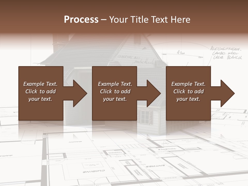 Roof Tiles Structure Plan PowerPoint Template