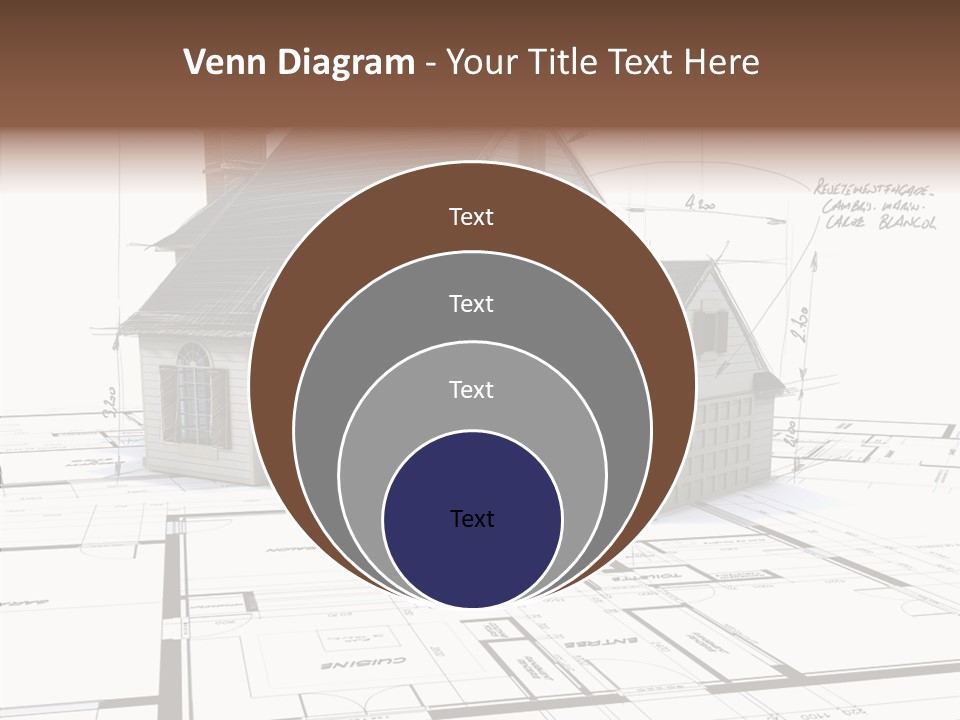 Roof Tiles Structure Plan PowerPoint Template