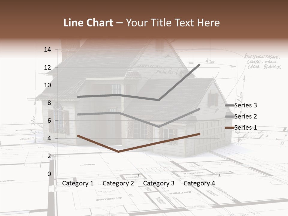 Roof Tiles Structure Plan PowerPoint Template