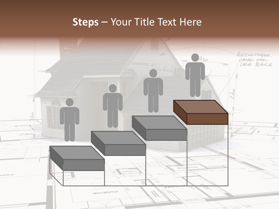 Roof Tiles Structure Plan PowerPoint Template
