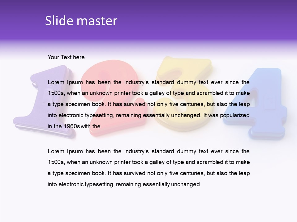 Lesson Toddler Teach PowerPoint Template