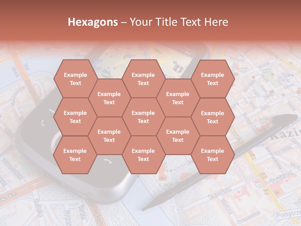 Positioning Modern Gadget PowerPoint Template