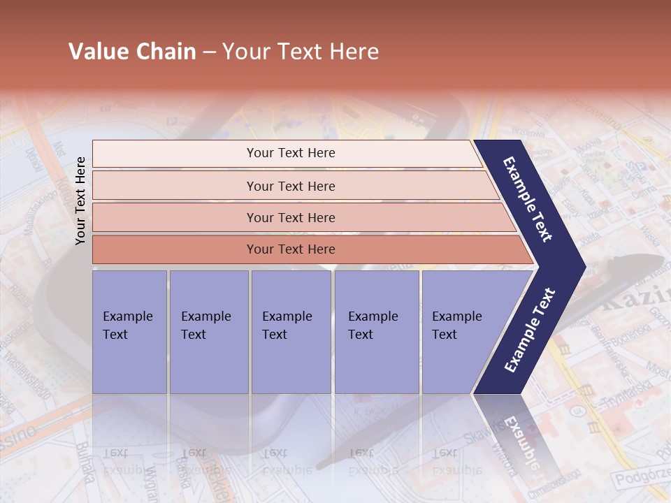 Positioning Modern Gadget PowerPoint Template