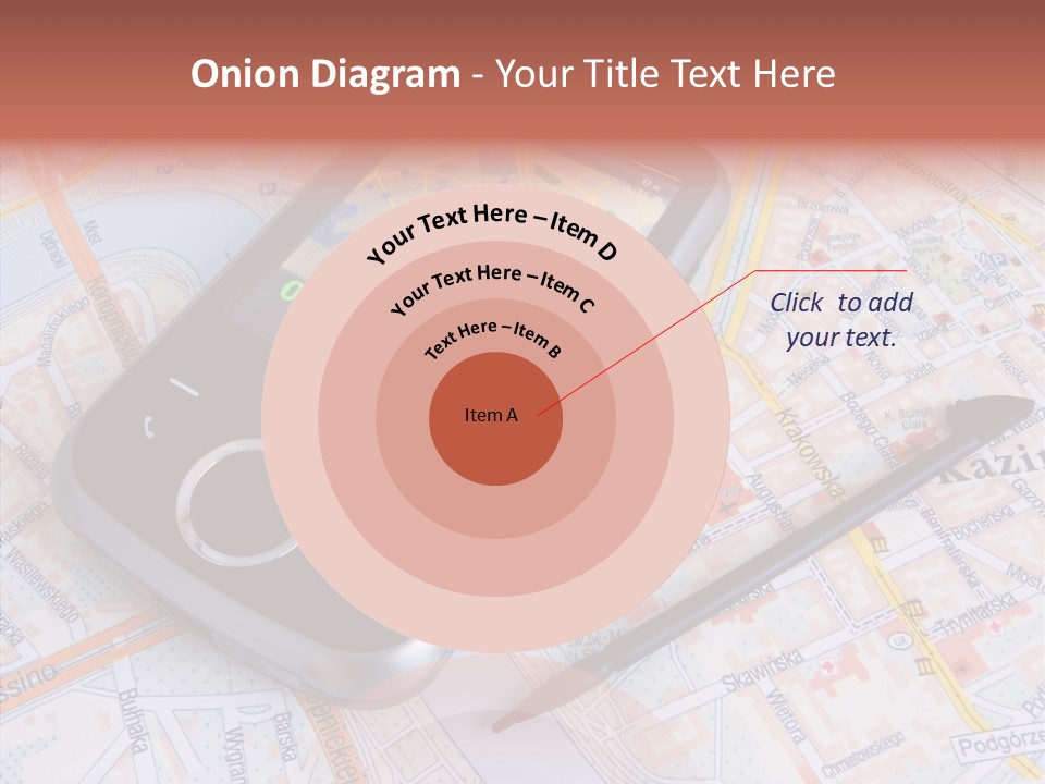 Positioning Modern Gadget PowerPoint Template