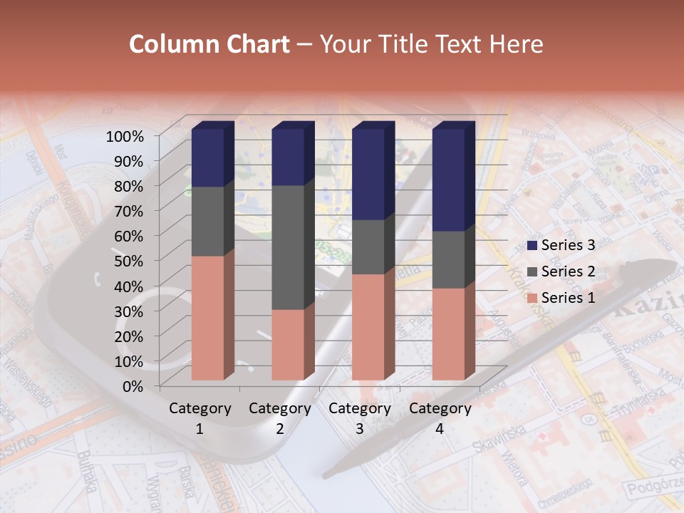 Positioning Modern Gadget PowerPoint Template
